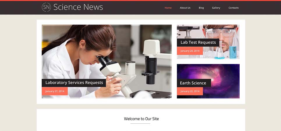 طراحی وب سایت های علمی