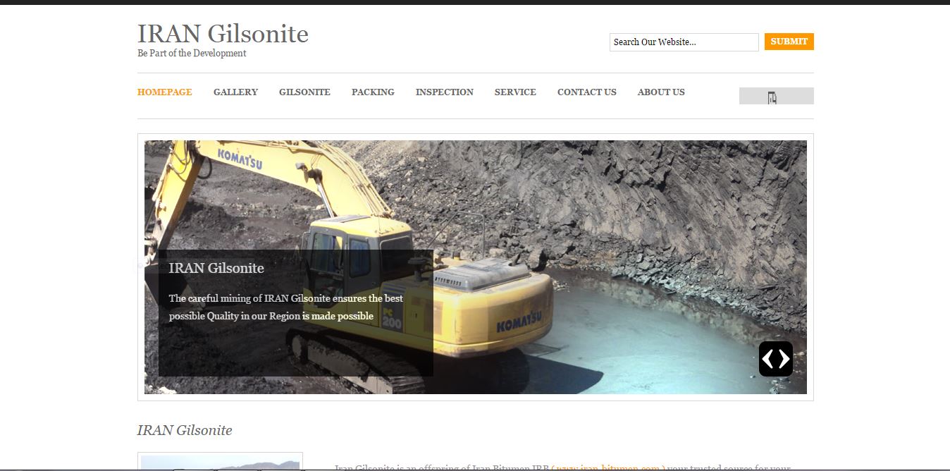 وبسایت انگلیسی iran glisonite