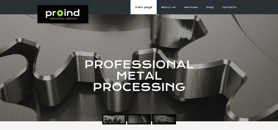 طراحی وب سایت های صنعتی